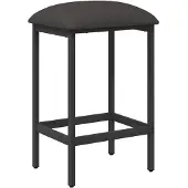 vidaXL Barhocker Dunkelgrau 40 x 32 x 64 cm Holzwerkstoff