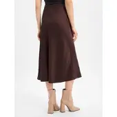Marie Lund Satinrock in schoko - 0002 | Gr.: L