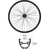 Mvtek E-bike 27.5´´ 6b Disc Tubeless Mtb Hinterrad