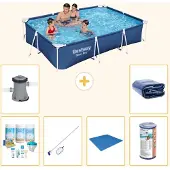 Bestway Steel Pro Rechteckig - 300x201x66 cm - 7-teilig S22253