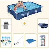 Bestway Steel Pro Rechteckig - 300x201x66 cm - 7-teilig S21555