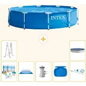 Intex Frame Pool Rund - 366x76 cm - 8-teilig S20435
