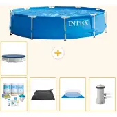 Intex Frame Pool Rund - 366x76 cm - 6-teilig S20430