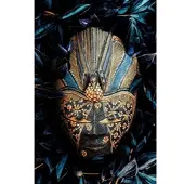 Wandkraft Aluminiumbild Tribal Multicolor ca. 98x148cm