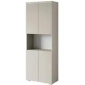 Livetastic Aktenschrank ¦ beige ¦ Maße (cm): B: 68 H: 181,9