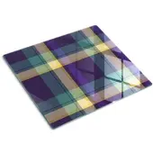 Tulup GLASPLATTE 60x52 cm Mesh-Textur