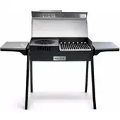 Grillpeter Profi Mangal Bulat 70 Schaschlikgrill 3mm Deckel Ablagen Gitter Rama