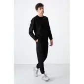 Tommy Life Herren Fleece Sweatshirt- und Hosen-Set