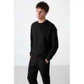 Tommy Life Herren Fleece Sweatshirt- und Hosen-Set