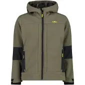 CMP KID JACKET FIXED HOOD olive 140