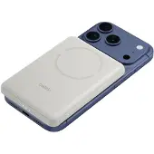 Belkin BPD021HQSA, 5000 mAh, Kabelloses Aufladen, 20 W, Sand