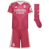 Adidas Sportset Real Madrid 26 27 Third Kids Kit "Wild Pink" für Kinder