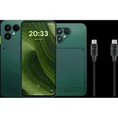 Fairphone 6 256GB Grün 5G + Basis-Zubehörset