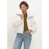 Beaumont Damen Jacken Maxie Jacket - Gebroken Wit - Größe 42