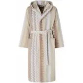 Missoni Bademantel Giacomo Hooded Natural-M