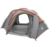 vidaXL Trekkingzelt mit Regenplane wasserabweisend 3 Personen