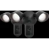 Ring Floodlight Kamera 2. Generation Schwarz Doppelpack