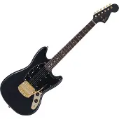 Fender Made in Japan Traditionelle 2025 Kollektion 60s Mustang RW schwarz Pearl