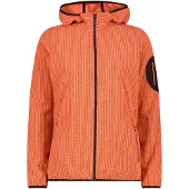 CMP Damen Unlimitech Outdoor Jacke mit Kapuze orange 38