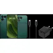 Fairphone 6 256GB Grün 5G + Komplettes Zubehörset
