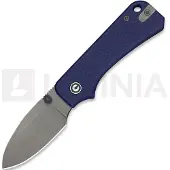 CIVIVI Baby Banter Slip Joint, Blue G-10, Gray Stonewash