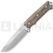 MKM Knives Base-Camp - Canvas Micarta Messer, grün