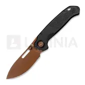 Vosteed Zander - Copper Dune - Aluminium Taschenmesser, schwarz
