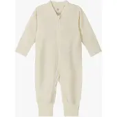 Reima Syliin Woll-Overall, Off White, 74-80