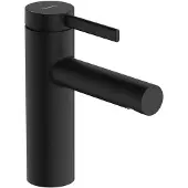 Hansgrohe Zesis S Einhebel-Waschtischmischer 100 CoolStart ohne Ablaufgarnitur, 74721670, Farbe: Mattschwarz