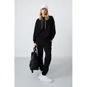 Tommy Life Oversized Kapuzenpullover- und Hosen-Set