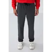 Tommy Life Herren Sweatpants im regulären Schnitt aus Baumwollmischung