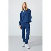 Tommy Life Überdimensionales Kapuzen-Sweatshirt und Hosen-Set