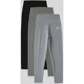 Tommy Life Hochtaillierte Capri-Sportleggings