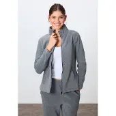 Tommy Life Damen Langarm Reißverschluss Trainingsanzug Set