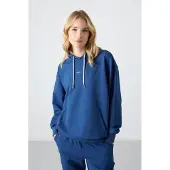 Tommy Life Überdimensionales Kapuzen-Sweatshirt und Hosen-Set