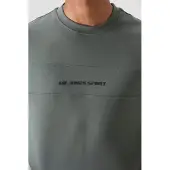 Tommy Life Bedrucktes Fleece-Sweatshirt- und Hosen-Set