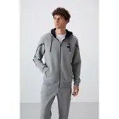 Tommy Life Herren Kapuzensweatshirt- und Hosen-Set