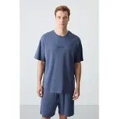 Tommy Life Herren Oversized T-Shirt und Shorts Set