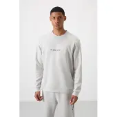 Tommy Life Bedrucktes Fleece Sweatshirt- und Hosen-Set
