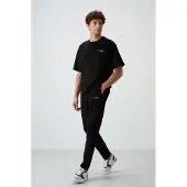 Tommy Life Herren Oversize Baumwoll-Polyester Aktiv-Set
