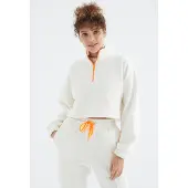 Tommy Life Oversized Fleece Sweatshirt und Hose Set
