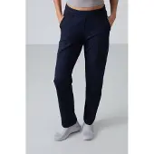 Tommy Life Damen Fleece-Sweatpants mit geradem Bein