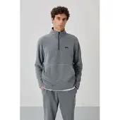 Tommy Life Herren Polyester-Fleece Sweatshirt- und Hosen-Set