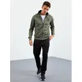 Tommy Life Herren Scuba Strick Aktiv-Set mit Reißverschlusskragen
