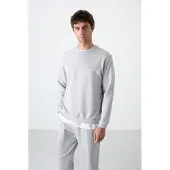 Tommy Life Herren Fleece Sweatshirt und Hosen Set