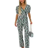 Ax Paris - Jumpsuit für Damen, Mit Gürtel (Bunt)
