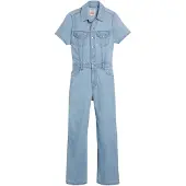 Levi's - Jumpsuit für Damen, Denim, kurzärmlig (Blau)