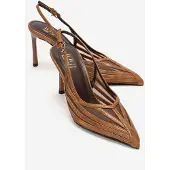 Prologue Eleana Slingback Mesh Stiletto-Pumps