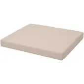 CLP Sitzkissen für Stuhl Punjab Stoff HBT: 5x55x43 cm creme