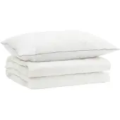 vidaXL 90% Gänsedaunen Bettwäsche-Set FULDA 2 stk. 140 x 200 cm Sommer
